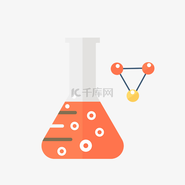 原子分子纳米反应图标