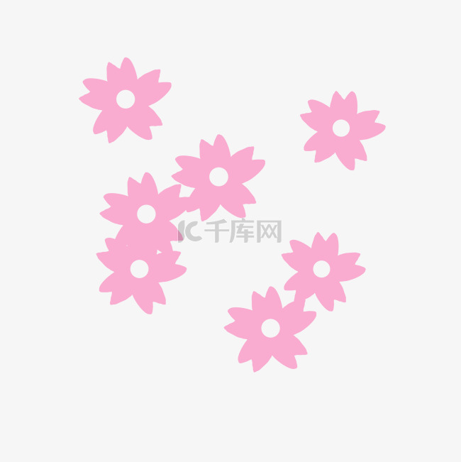花瓣粉色樱花