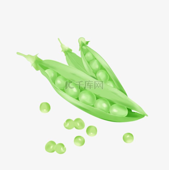 蔬菜食材豌豆