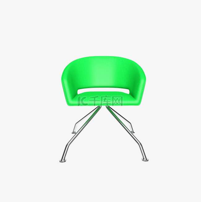 亮绿色家居椅子装饰