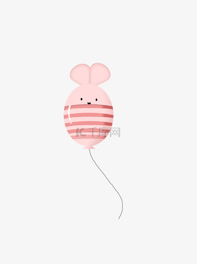 七夕情人节可爱粉红色气球