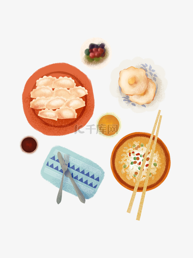 中国美食饺子