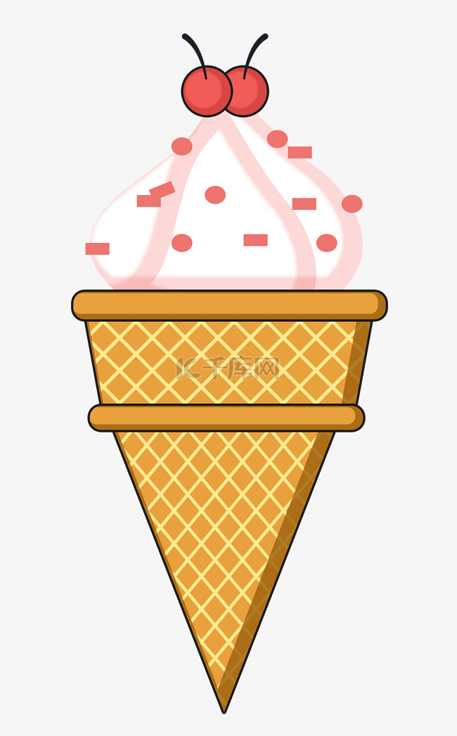 夏季冰淇淋冷饮