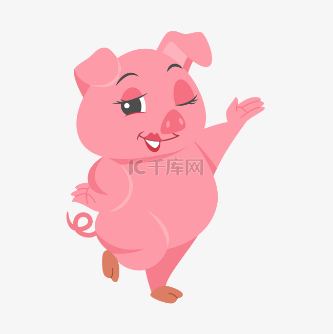  粉色猪猪 