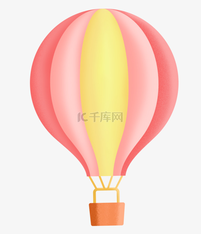 梦幻卡通热气球设计