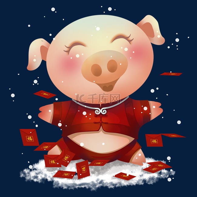 红包猪2019年新春猪