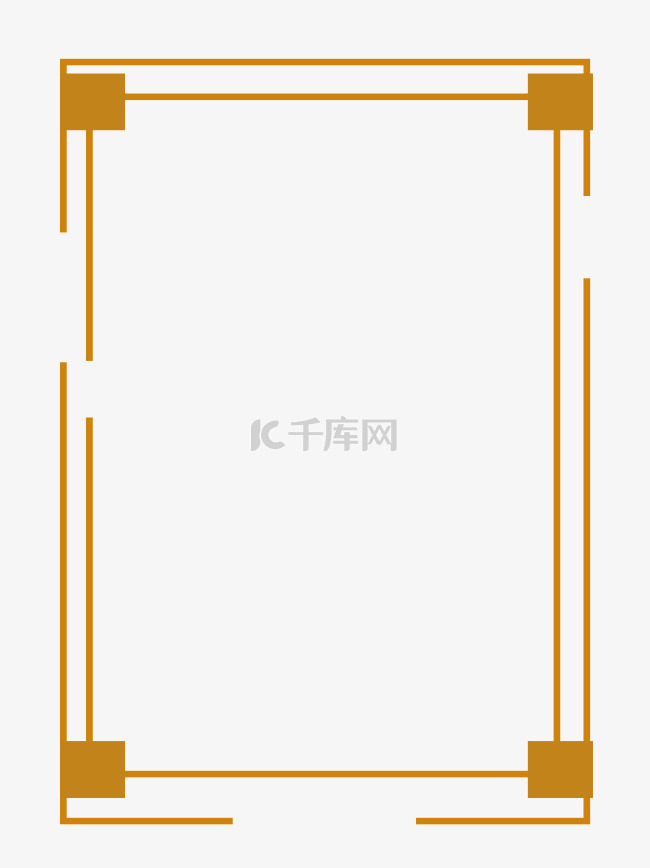 2019猪年新年边框png下载