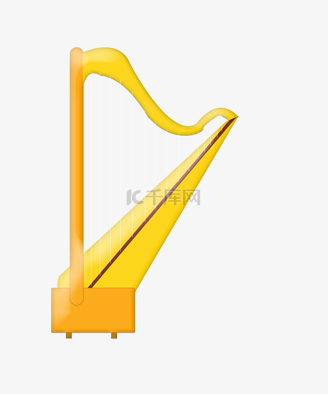 金黄色竖琴 