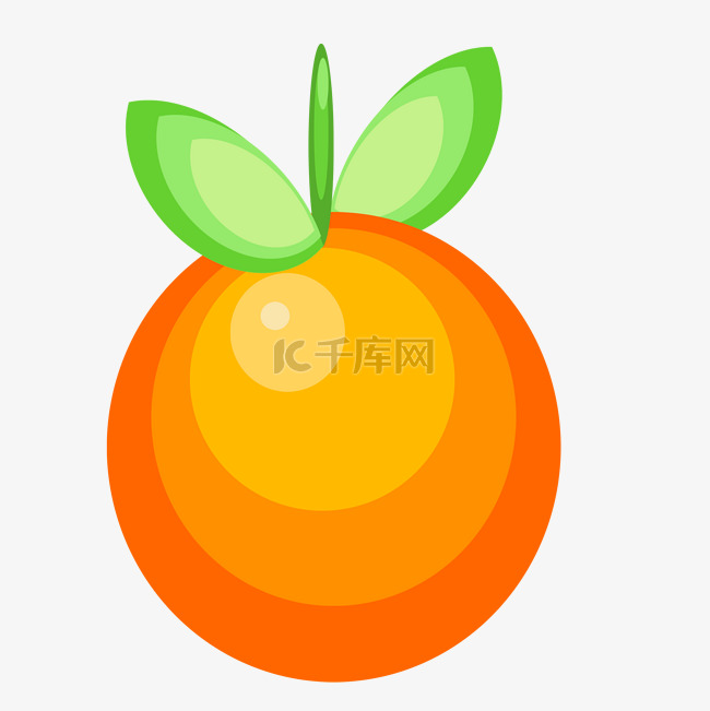 桔子橘黄水果