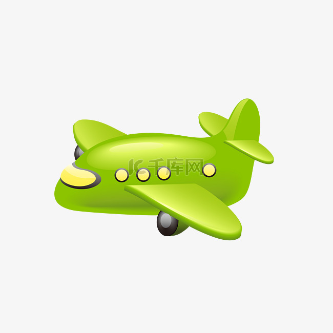 61儿童节玩具飞机设计素材