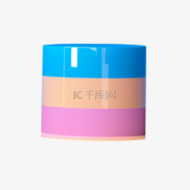 彩色创意层次礼盒元素素材图片免费下载 千库网