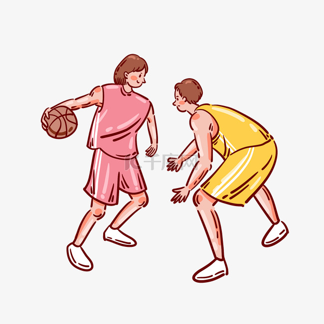  篮球情侣
