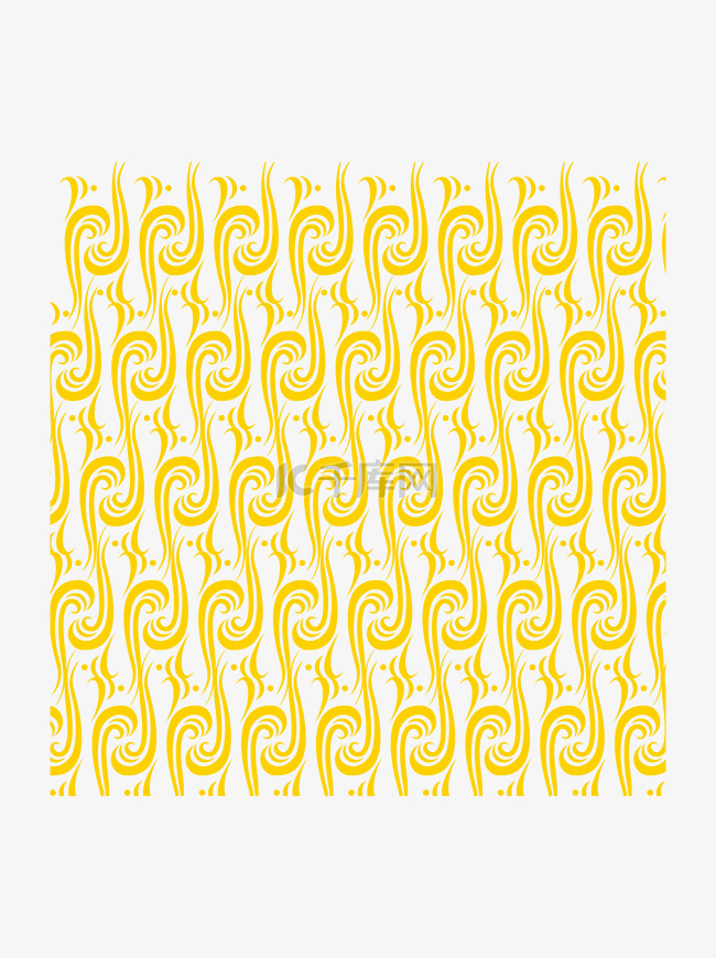 橘黄色波浪底纹矢量设计