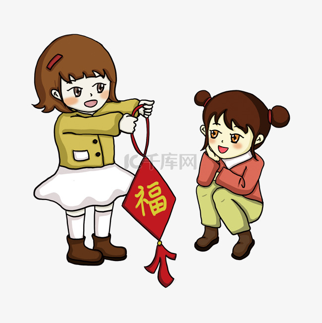 中国节小女孩