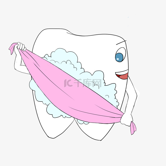 清洁牙齿口腔健康