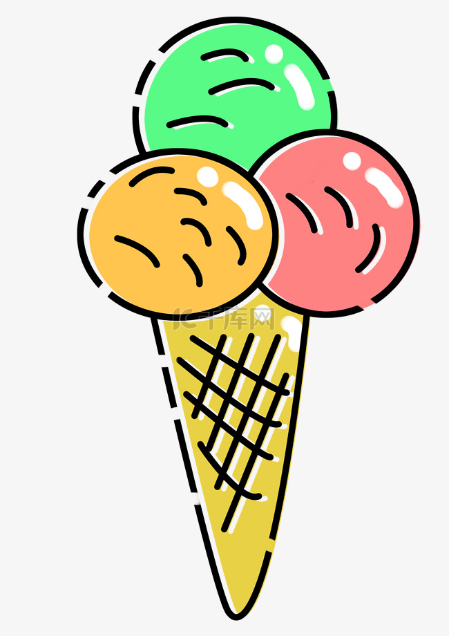 初夏冰淇淋