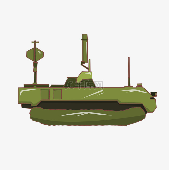 卡通指挥坦克 