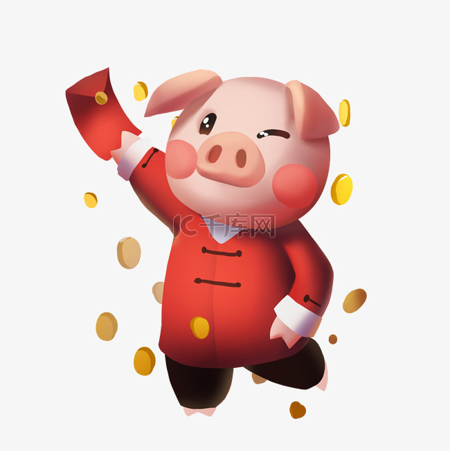 新年小猪2019