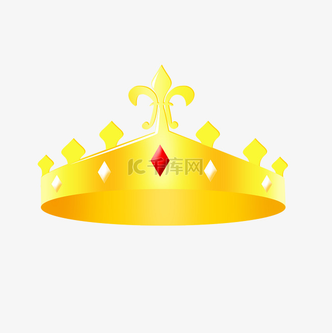 手绘漂亮的皇冠