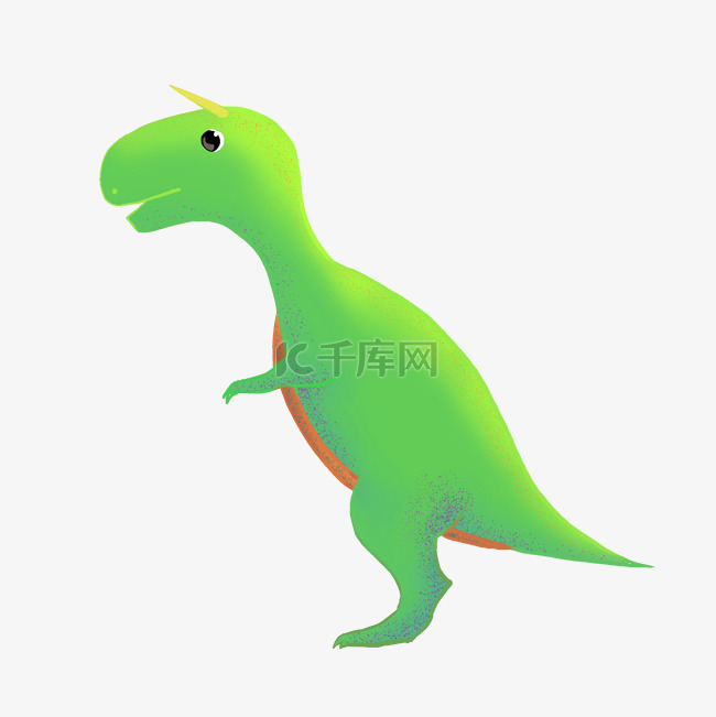 绿色动物恐龙