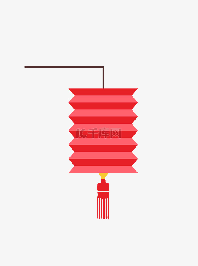 中国风新年喜庆红色灯笼
