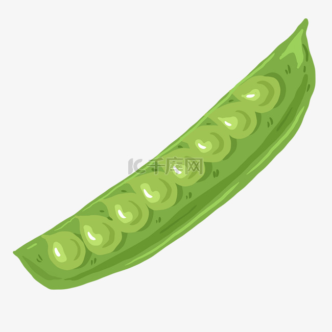 绿色蔬菜豌豆