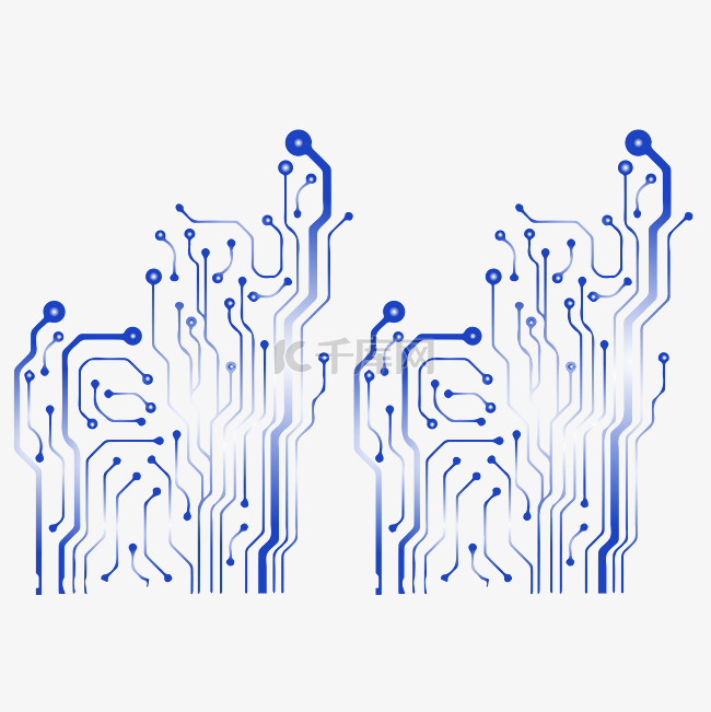 科技装饰图案电路图