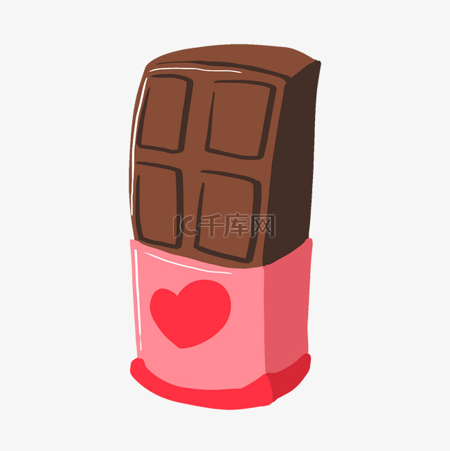 手绘爱情巧克力