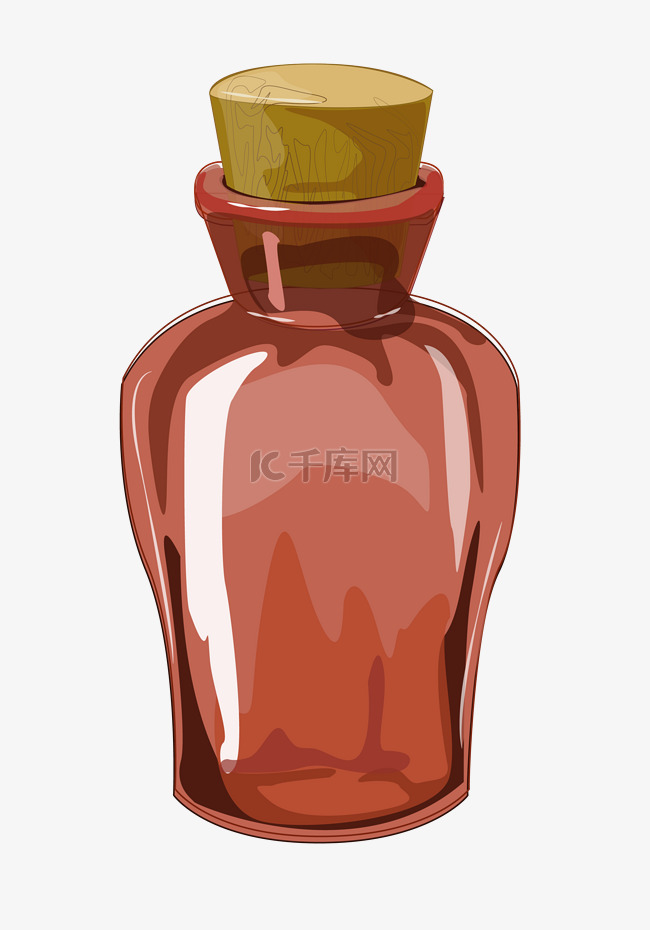 棕色漂流瓶