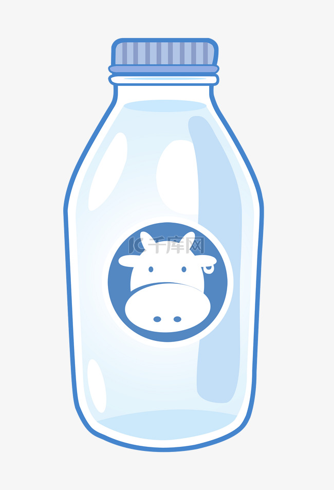 卡通零食饮品牛奶