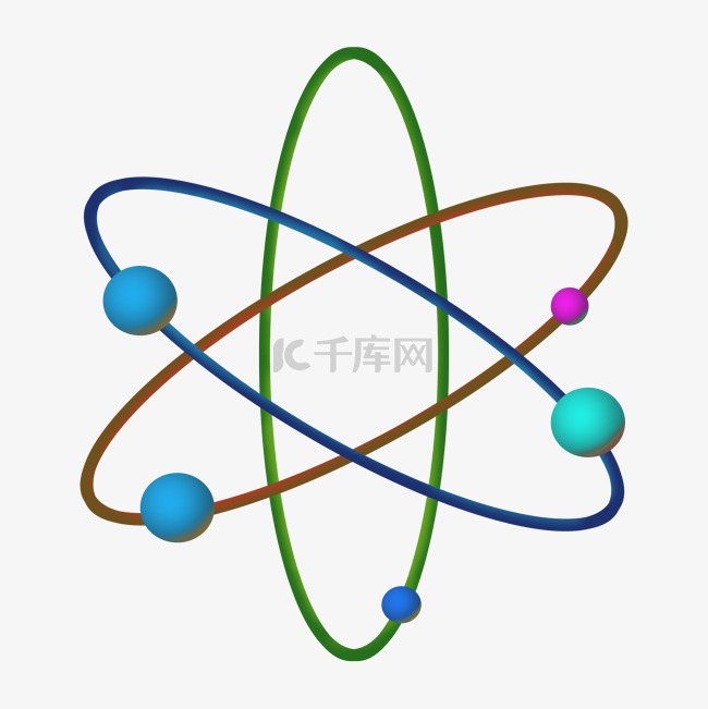 分子的运动素材元素