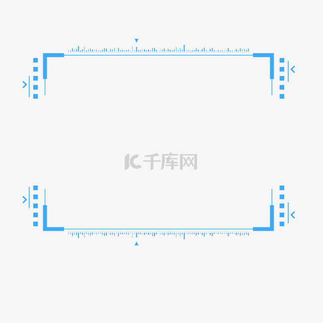 科技感几何图案装饰图案边框