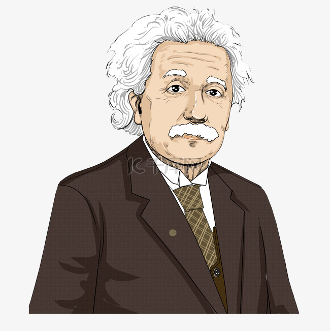 爱因斯坦商用游戏卡牌西装科学家