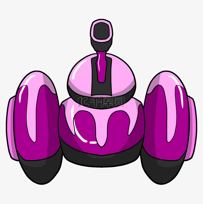 紫色花纹坦克