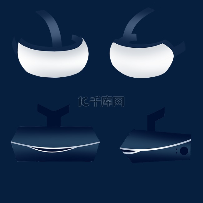 科技感VR眼镜