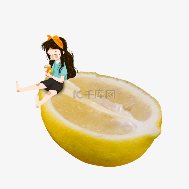 柠檬摄影图