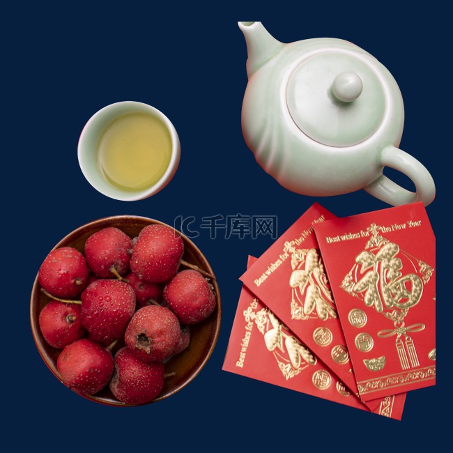 山楂茶壶红包