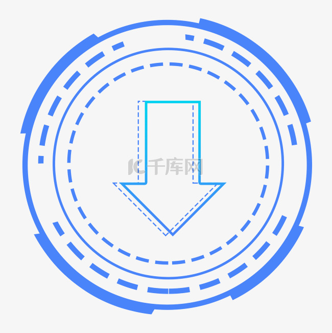 蓝色科技感下载