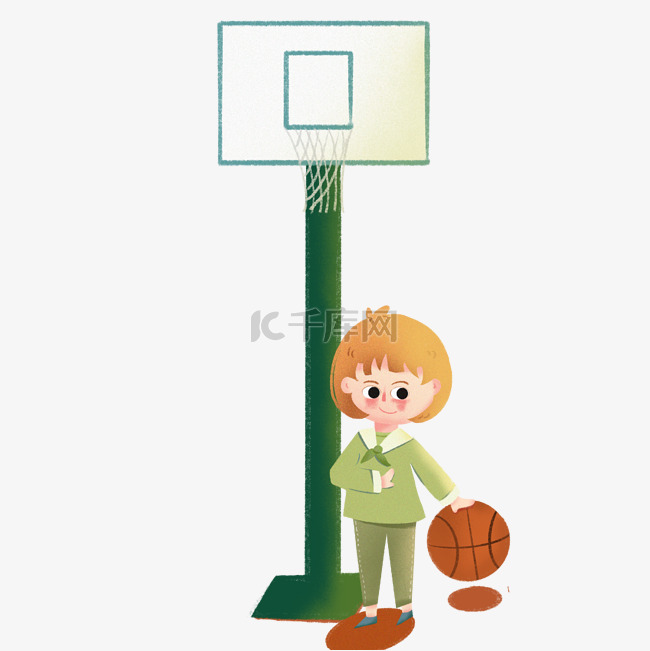 童年游戏操场打篮球