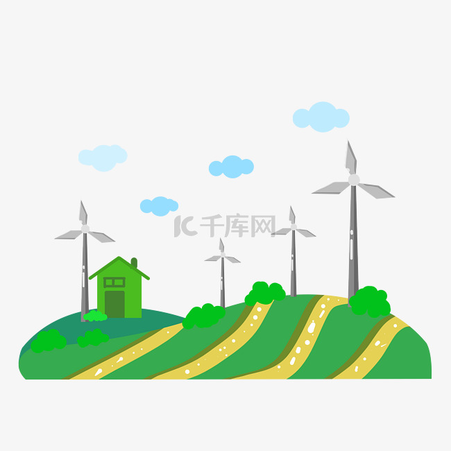 风车环保风力发电