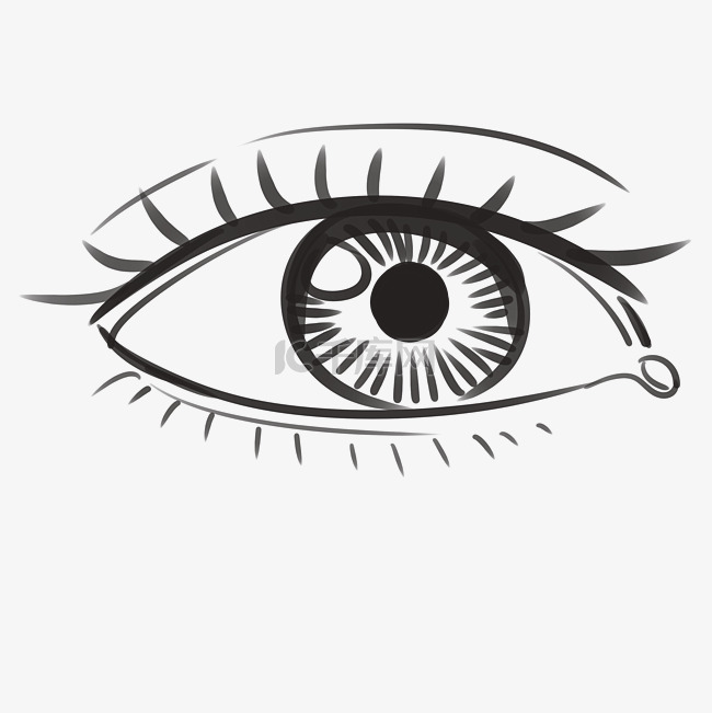 一只眼睛纹身插图