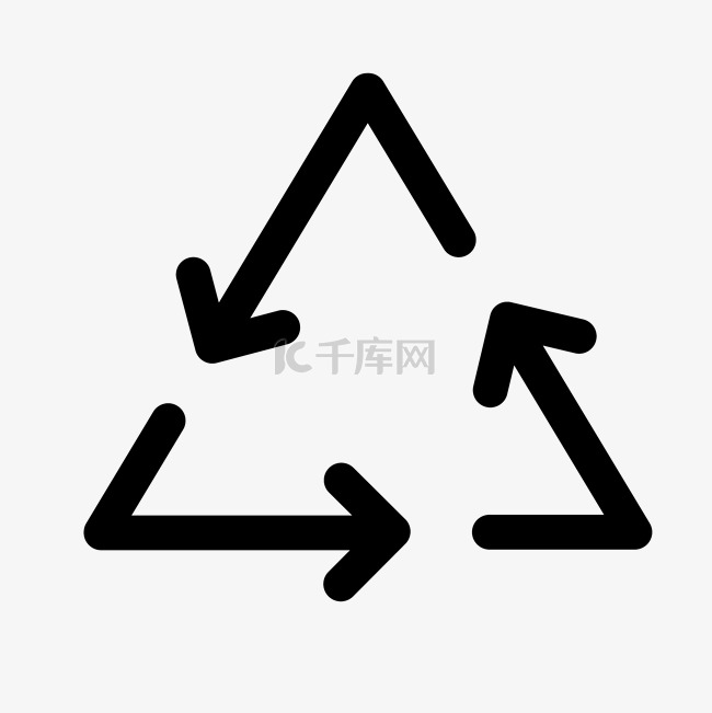 箭头图标icon三角循环