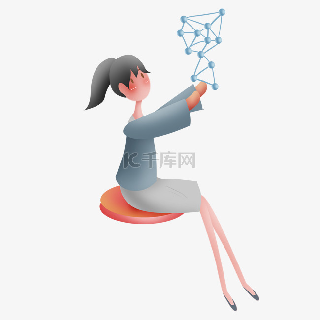 教师节物理女教师