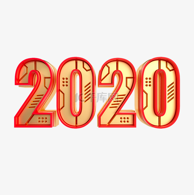 红金风2020立体字样