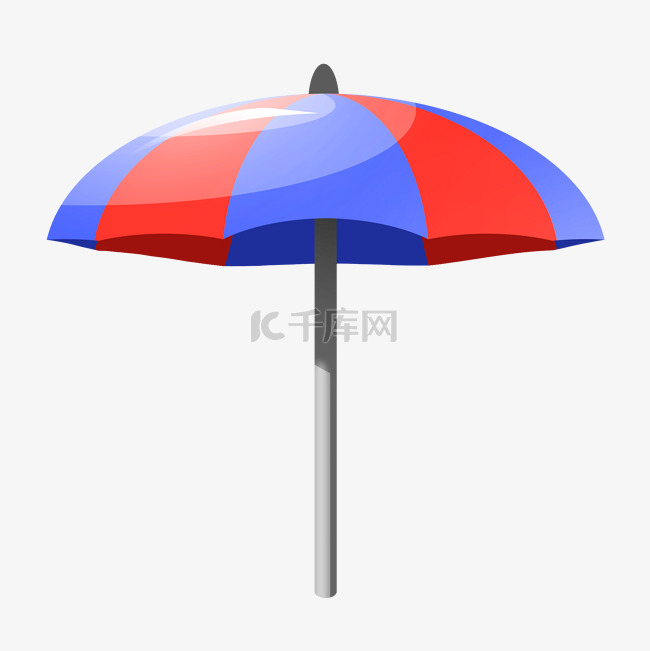 夏日旅游彩色遮阳伞