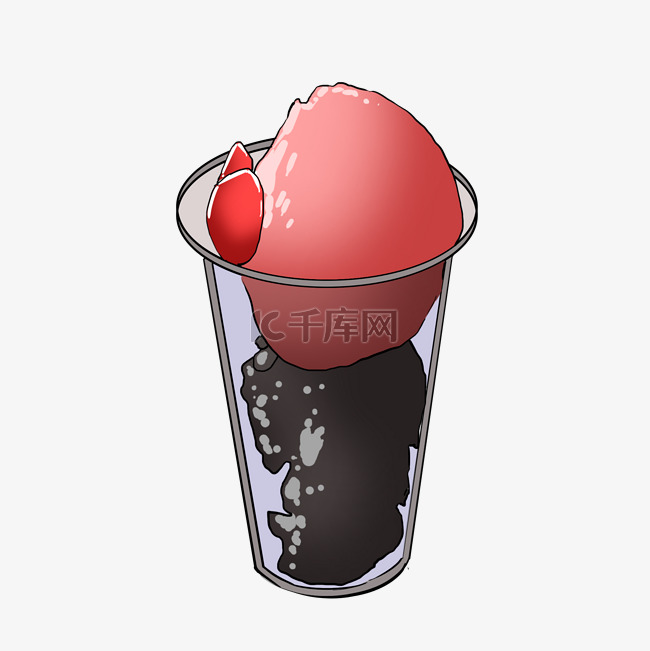 好喝的冰点草莓巧克力冰点
