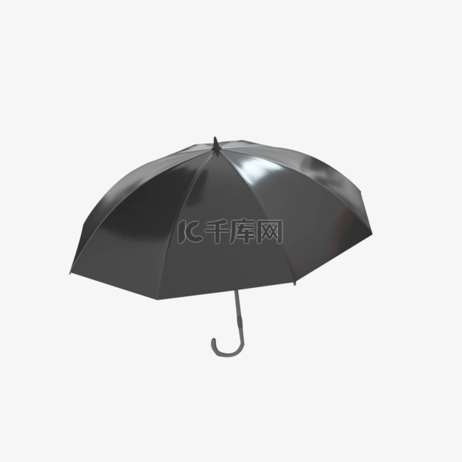 商务黑色雨伞