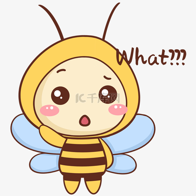 蜜蜂What表情包