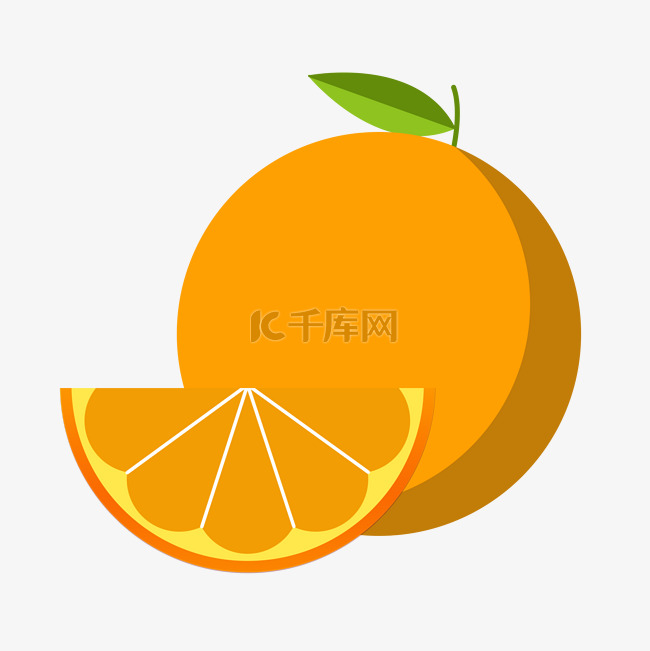 柑橘类水果图标
