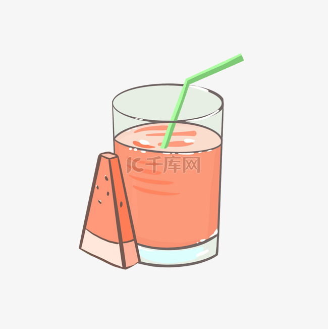 夏季西瓜汁